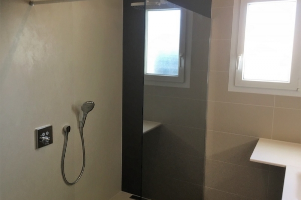 Douche pour remplacement baignoire - Douch'Etanch - 130x95cm